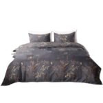 Bedding Set Luxury Duvet Cover Double Three-piece Set Bed Quilt - Image 4