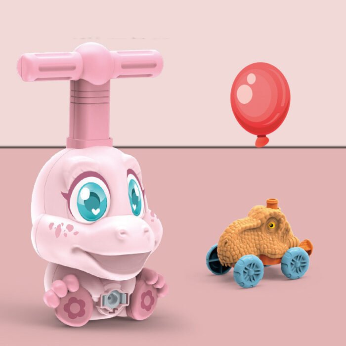Children Inertial Power Ball Car Science Experiment Toy Puzzle Fun Inertial Power Car Ball Kid Gift Dinosaur Toys - Image 4