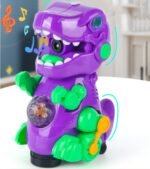 Electric Cartoon Bubble Toy Universal Wheel With Light And Sound Effect Children's Outdoor Indoor Parent-child Toy Gift - Image 7