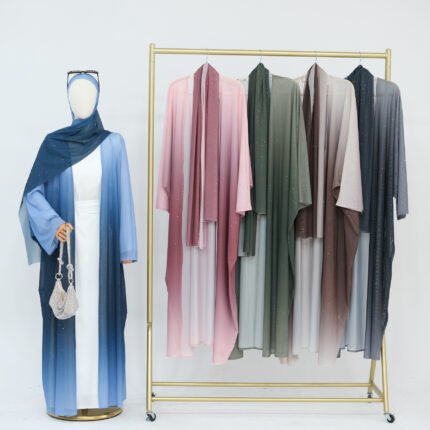 Headscarf Daily Party Cardigan Robe