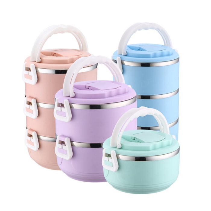 304 lunch box stainless steel insulated lunch box - Image 1