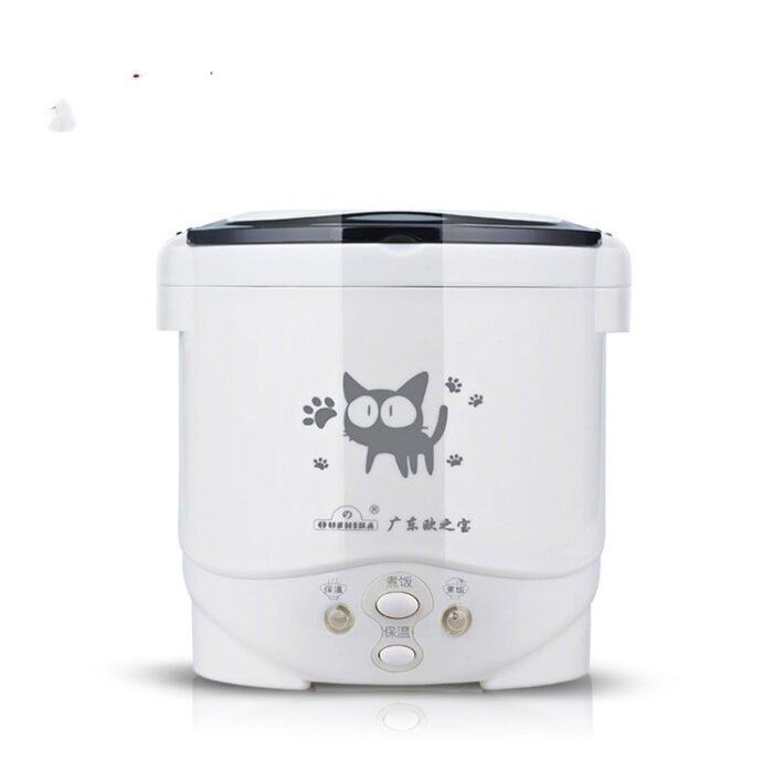 Ouzhibao 1L Mini Rice Cooker Car Rice Cooker - Image 1