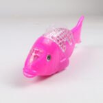 Children's Electric Fish Toy Flash Swing Projection Luminous Music Simulation - Image 3