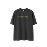 Worn Washed Embroidered T-shirt American Retro - Image 2