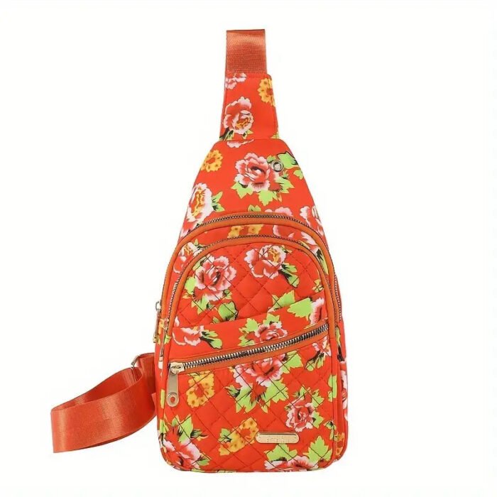 Lightweight Crossbody Sling Bag - Adjustable Strap, Zip Closure, Perfect For Travel, Sports & Hiking - Image 4