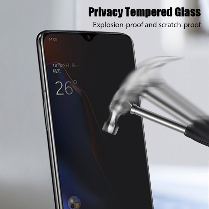 Anti Spy Screen Protector Tempered Glass For Note 10 Pro 9 8 7 T K30 K40 Pro - Image 9