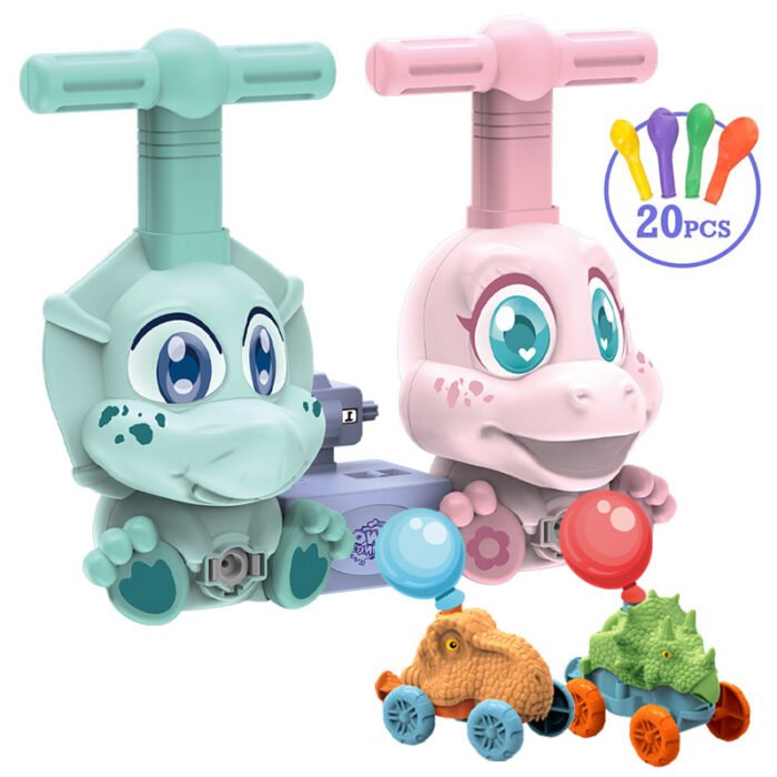 Children Inertial Power Ball Car Science Experiment Toy Puzzle Fun Inertial Power Car Ball Kid Gift Dinosaur Toys - Image 10