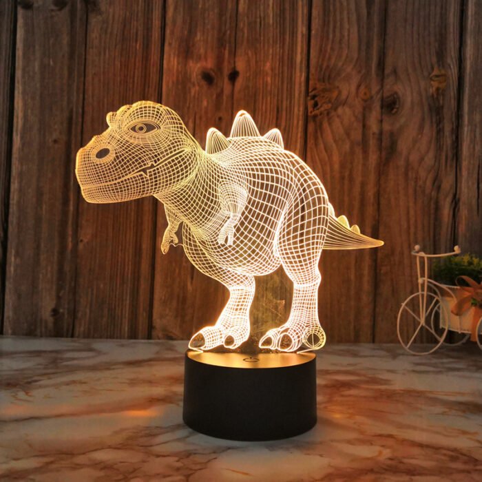 Cartoon cute dinosaur night light - Image 2