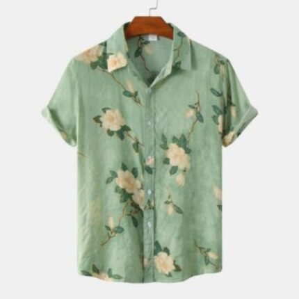 Men's Youth Fashion Slim-fitting Cool Short Sleeve