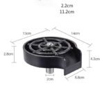 Bar Counter Cup Washer Sink High-pressure Spray Automatic Faucet Coffee Pitcher Wash Cup Tool Kitchen - Image 10
