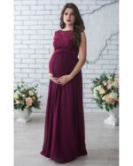 Lace Sleeveless Maternity Dress - Image 3