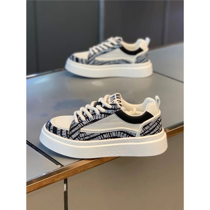 Thick Bottom Wear-resistant Board Shoes Breathable Fashion Casual Sneaker - Image 3