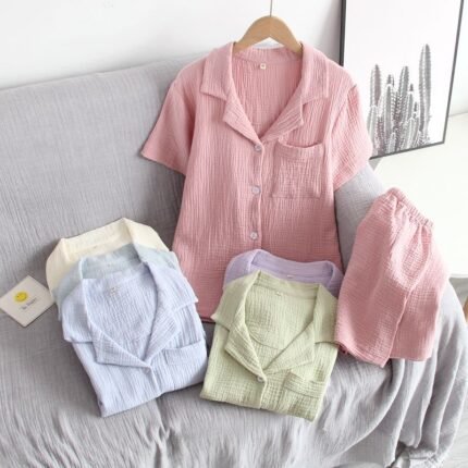 Women's Fashion Personalized Cotton Home Wear Suit