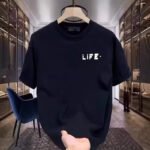Heavy Fashion Brand Cotton Printed Men's Short Sleeve - Image 4