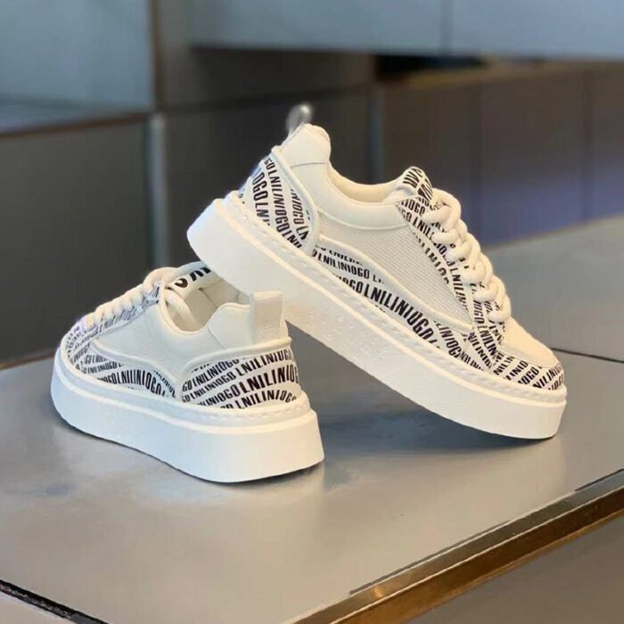 Thick Bottom Wear-resistant Board Shoes Breathable Fashion Casual Sneaker - Image 9