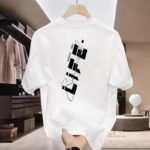 Heavy Fashion Brand Cotton Printed Men's Short Sleeve - Image 3