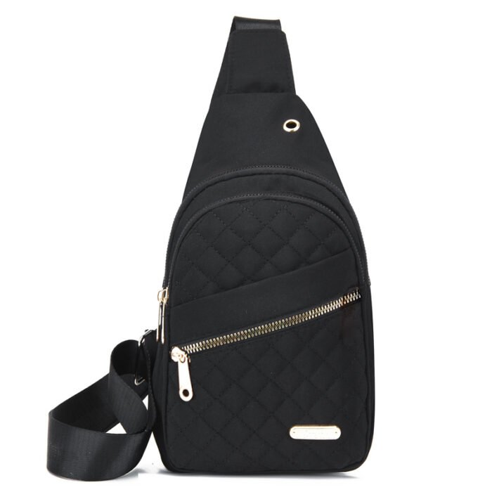 Lightweight Crossbody Sling Bag - Adjustable Strap, Zip Closure, Perfect For Travel, Sports & Hiking - Image 1