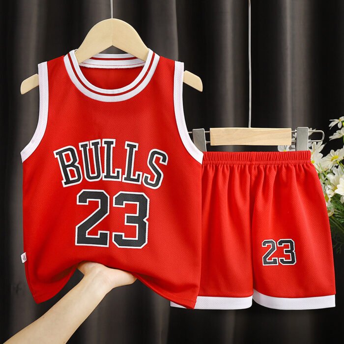 Children's Clothing Sports Basketball Wear Children's Clothing Boys' Suit - Image 6