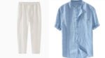 Men's Shirt New Short Sleeve Summer Stand Collar - Image 8