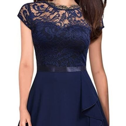 Waist-controlled Large Hem Temperament Dress