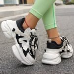 Lace-up White Shoes Casual Sneaker - Image 2