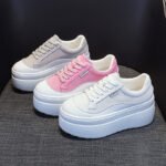 All-match Fashion Thick Bottom 8cm Trendy Ins Simple Shoes Women - Image 4