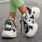 Lace-up White Shoes Casual Sneaker - Image 6